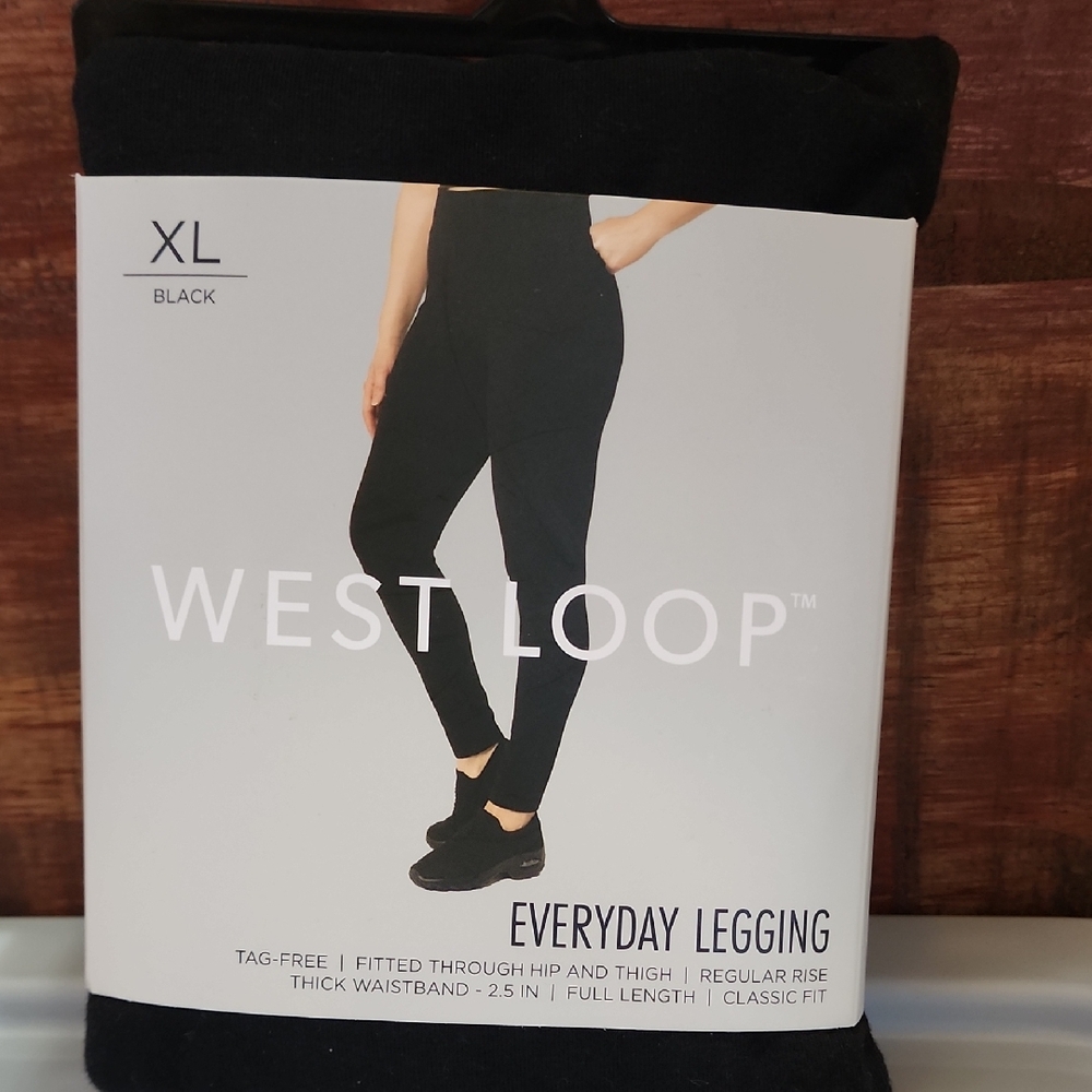 West Loop Everyday Black Leggings